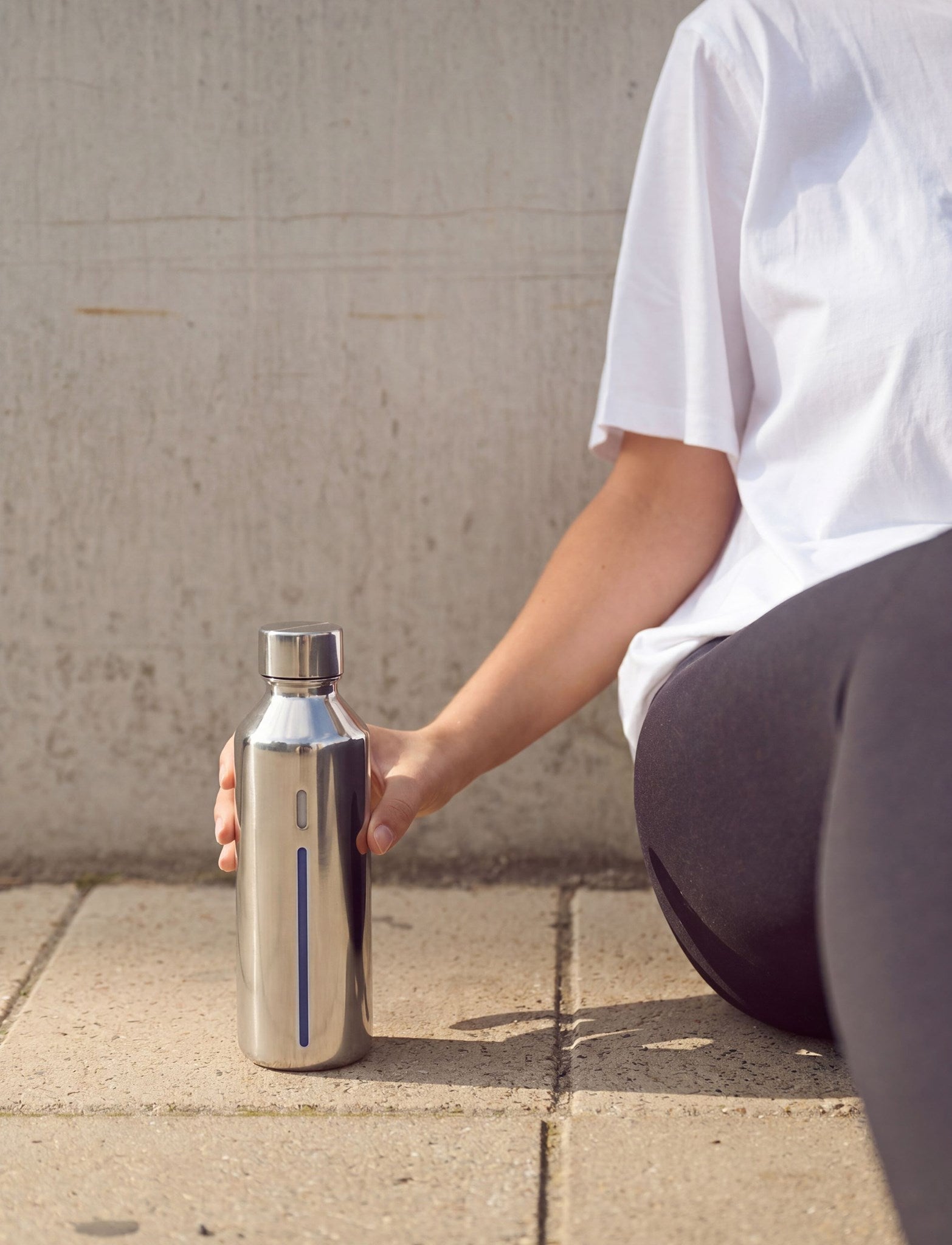 Stelton Brus bouteille gazéifiante 800 ml inox