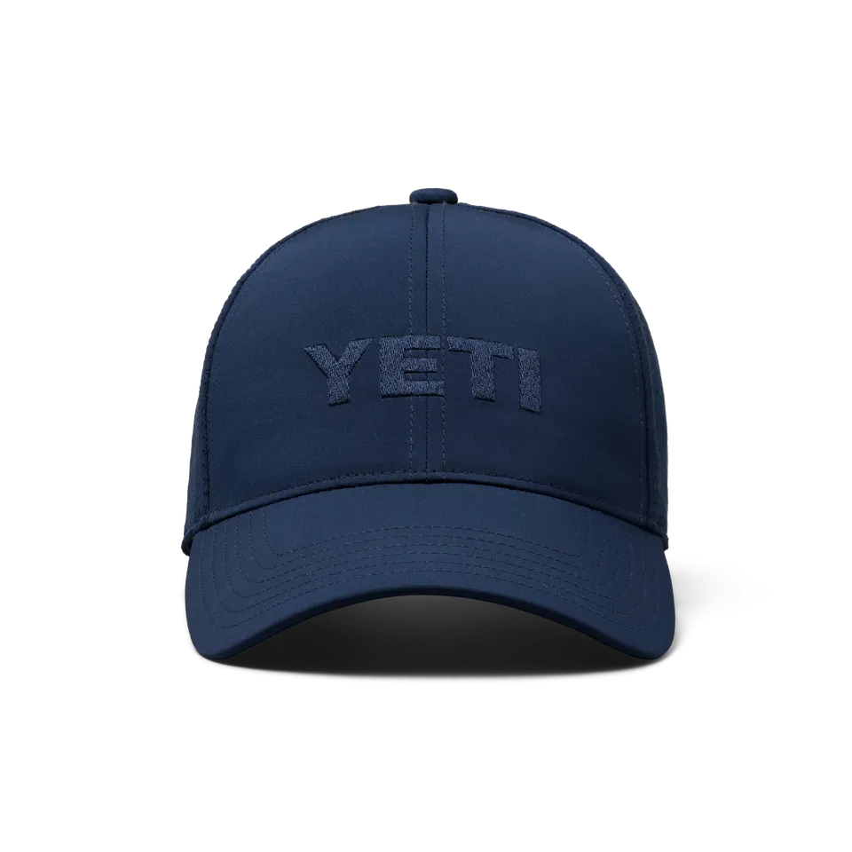 YETI Logo casquette performance navy réglable