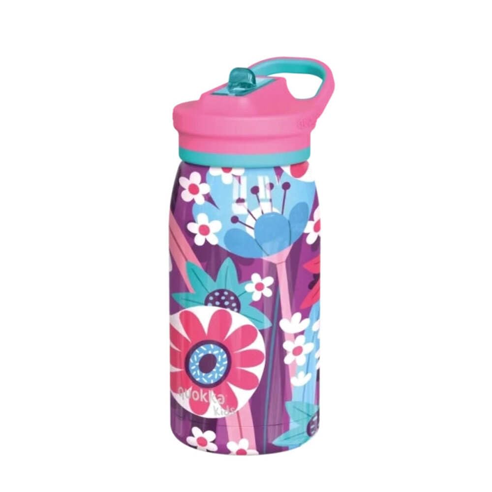 Quokka Pop Gourde Isotherme Enfant Jardin 445 ml Inox