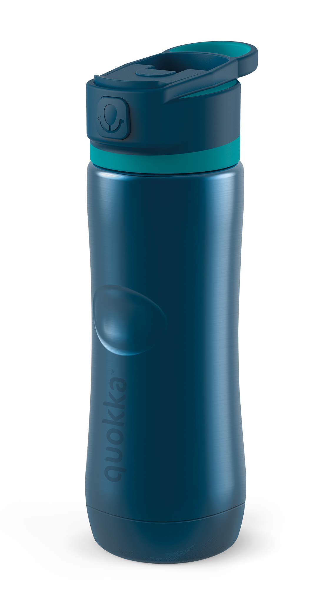 Quokka Spring Ebony bouteille isotherme 600 ml inox