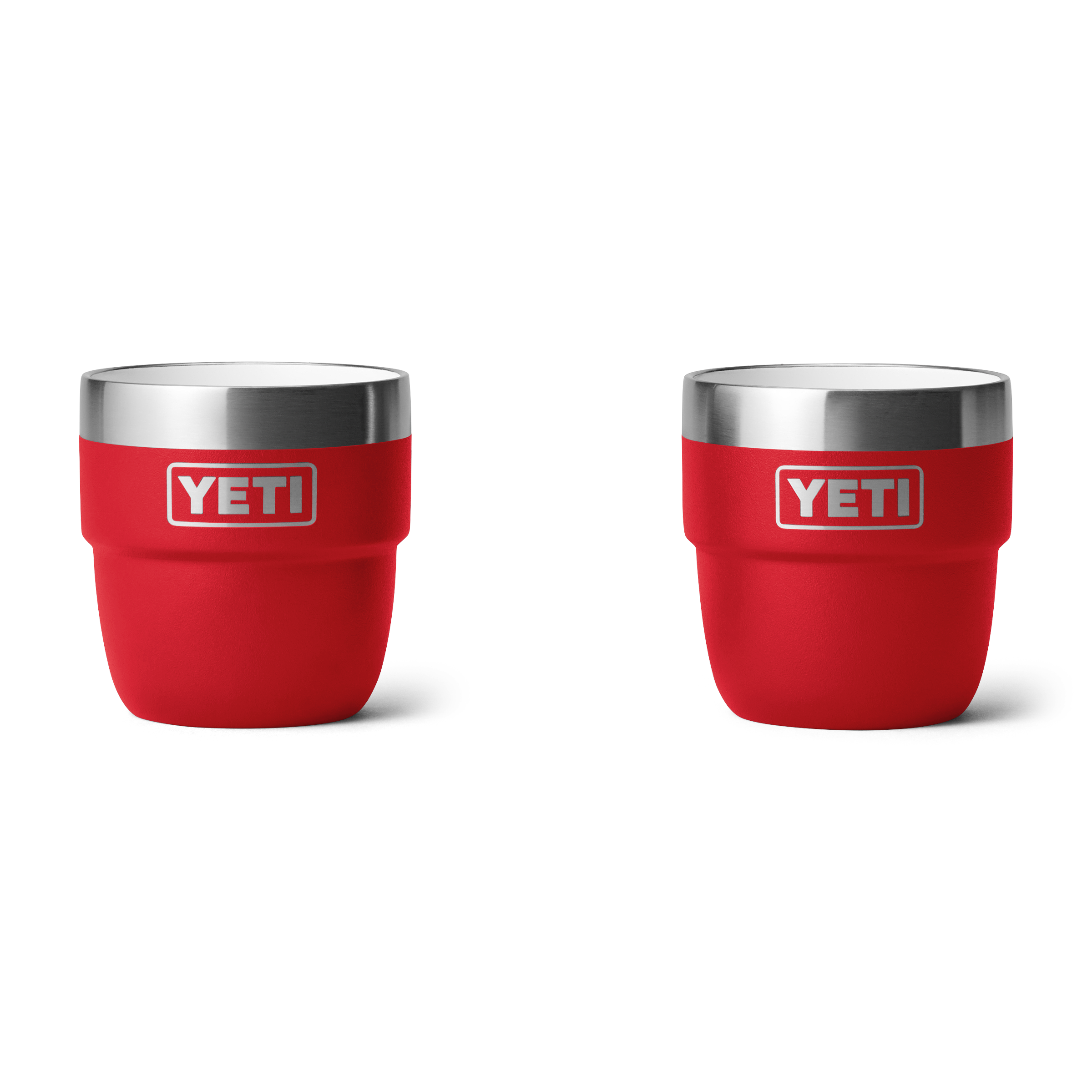YETI Rambler 4 oz tasses espresso rouge lot de 2