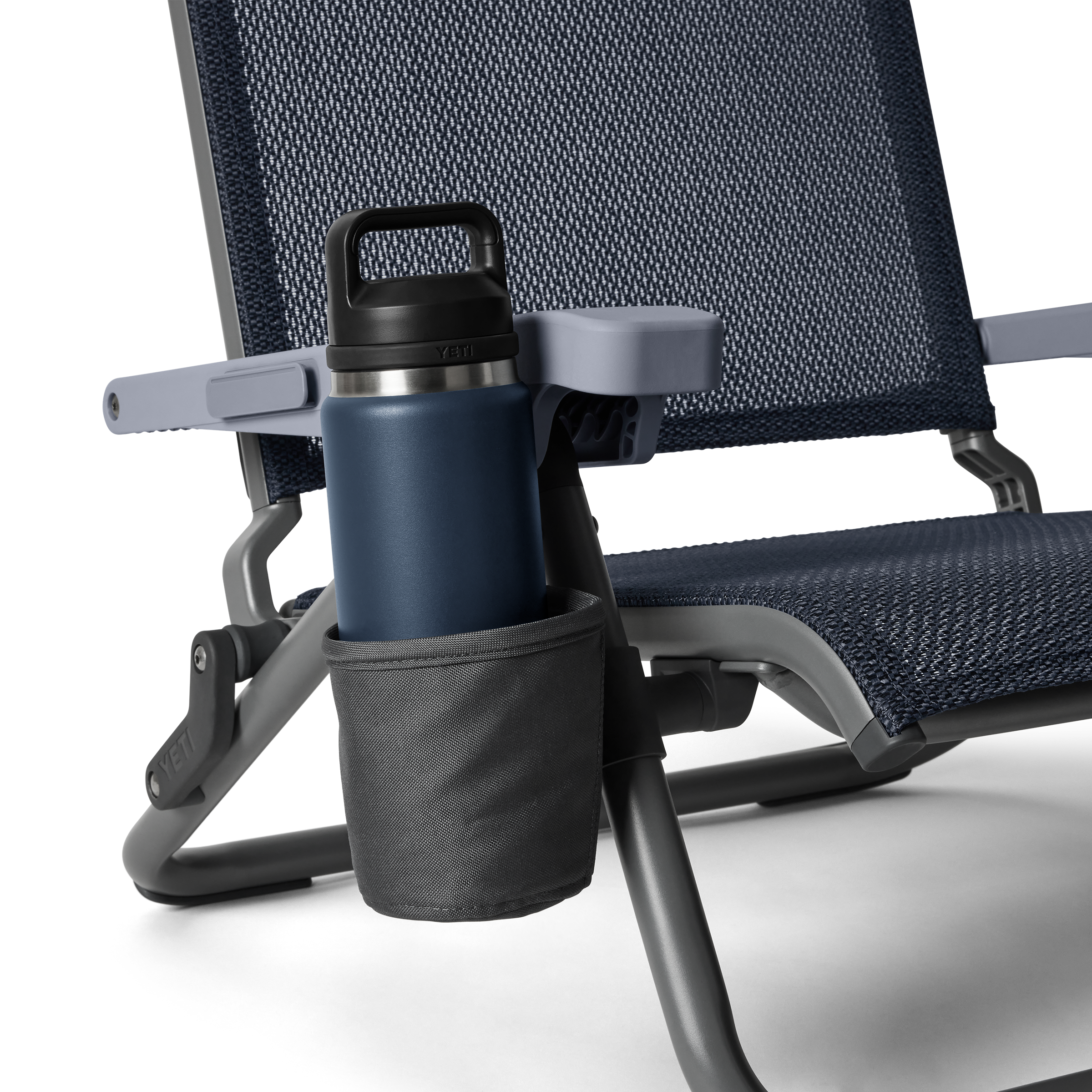 YETI Hondo Beach Chair chaise de plage Navy inclinable