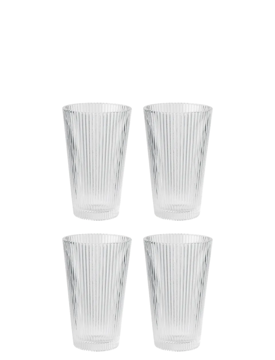 Stelton Pilastro verre 0,35 L lot 4 verres eau
