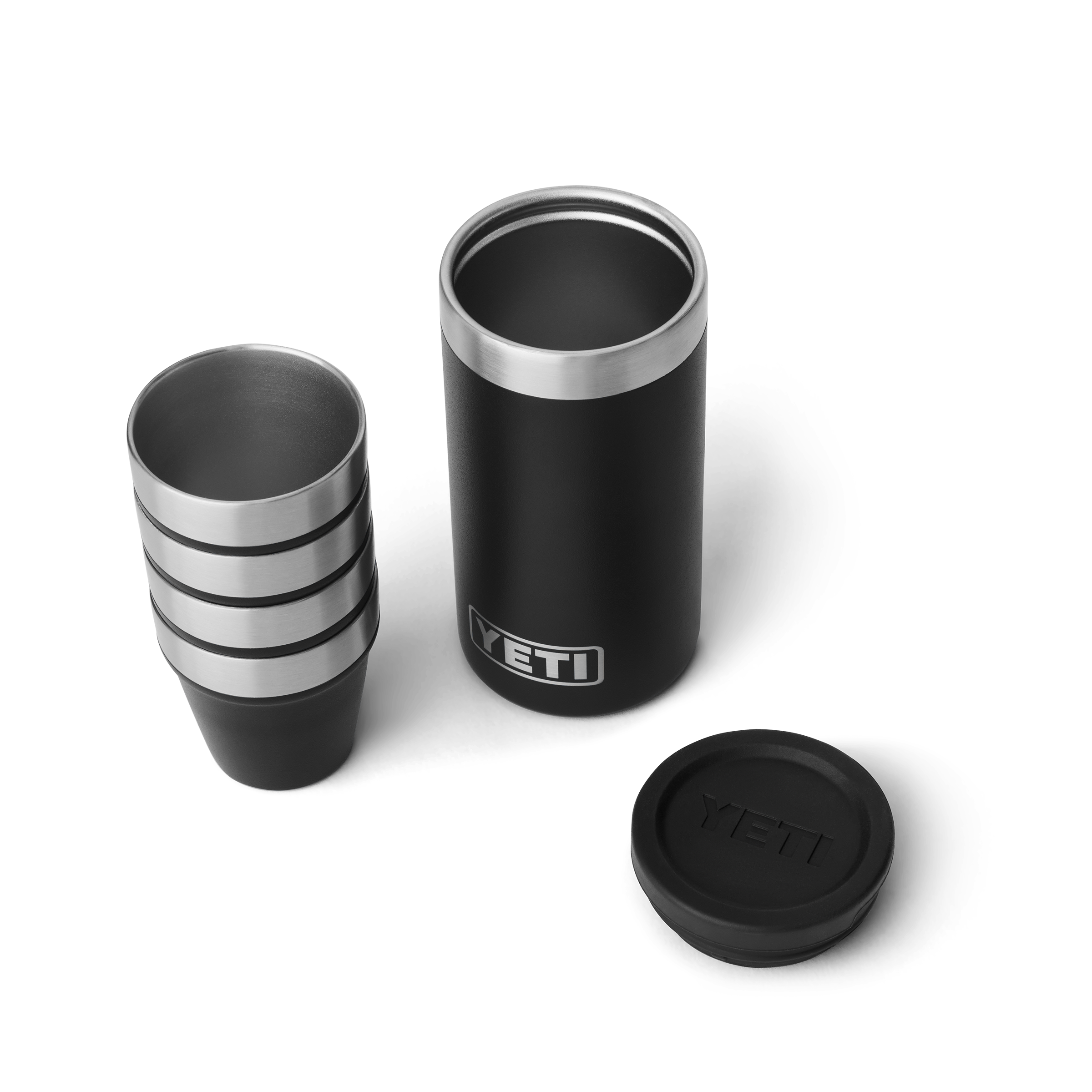 YETI Shot Glasses Verres shot inox Noir 48 ml