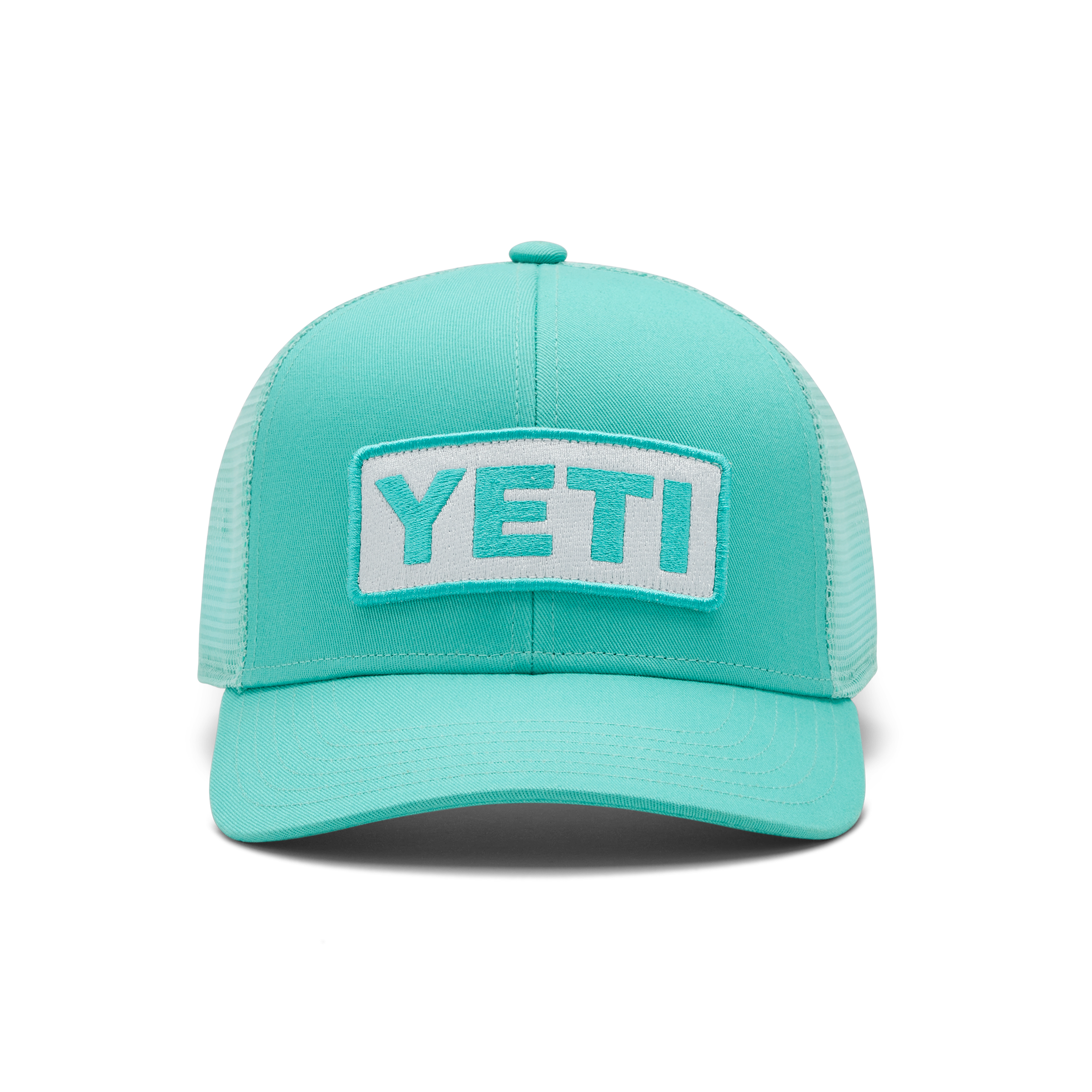 YETI Logo Badge casquette trucker ocean coton