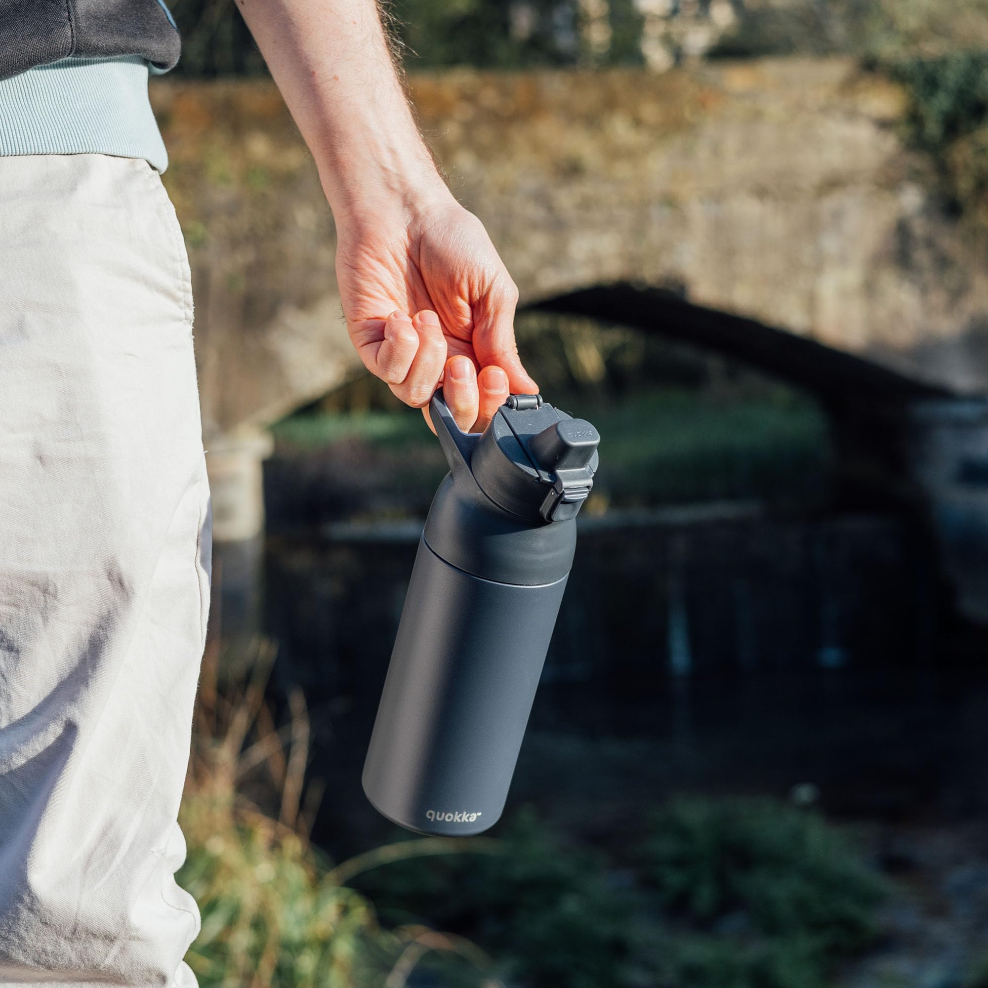 Quokka Tide Slate 700 ml gourde isotherme inox