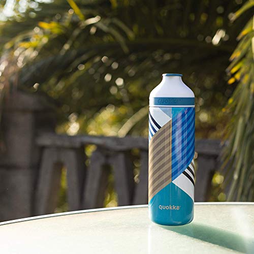 Quokka Mineral Steel Geo 430 ml bouteille isotherme inox