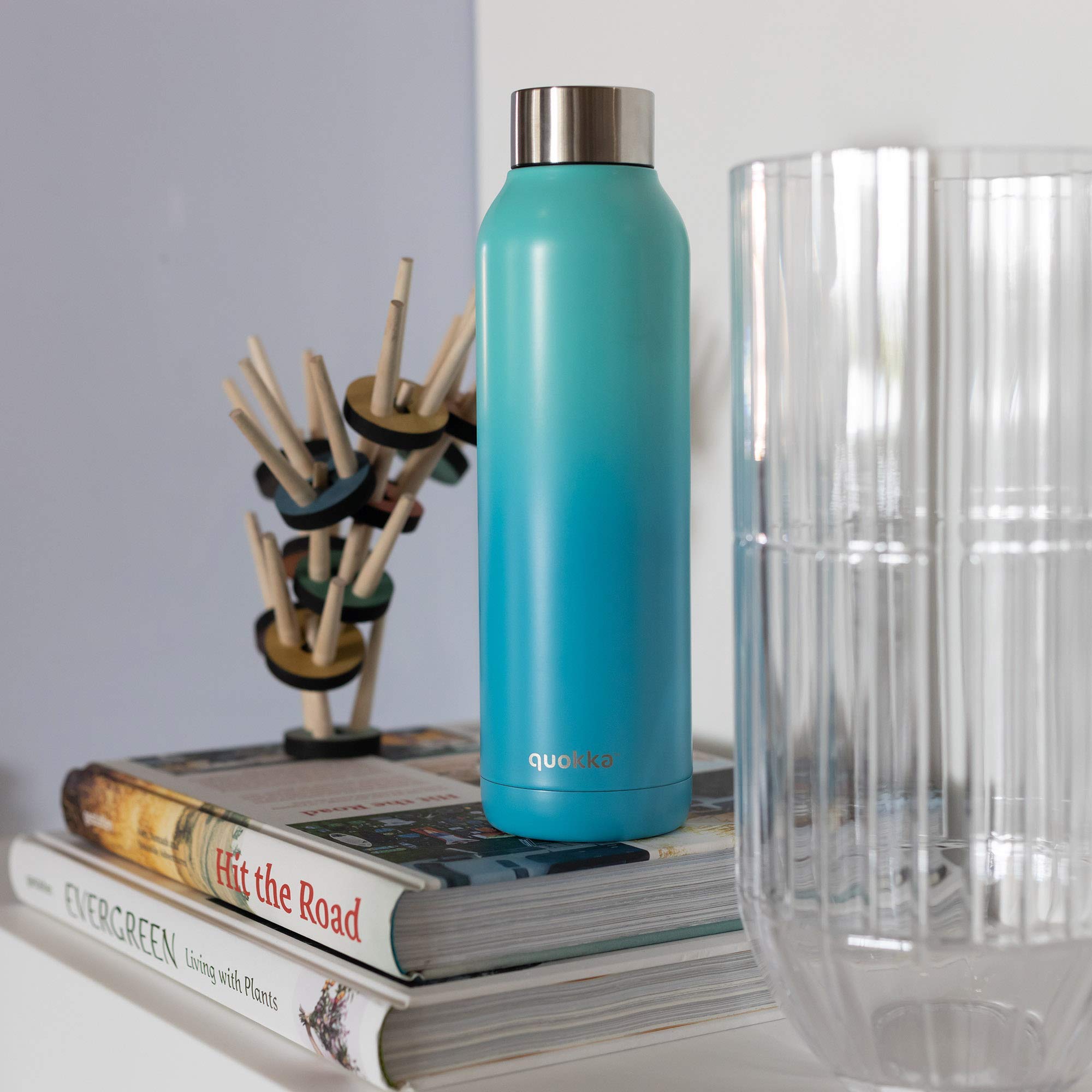 Quokka Solid bouteille isotherme 630 ml Mousse de mer