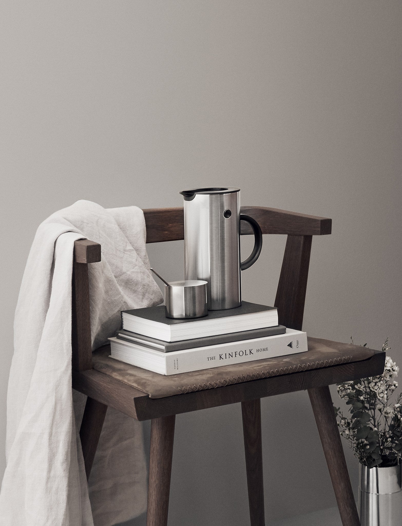 Stelton EM77 verseuse isotherme 0,5 L acier bouchon