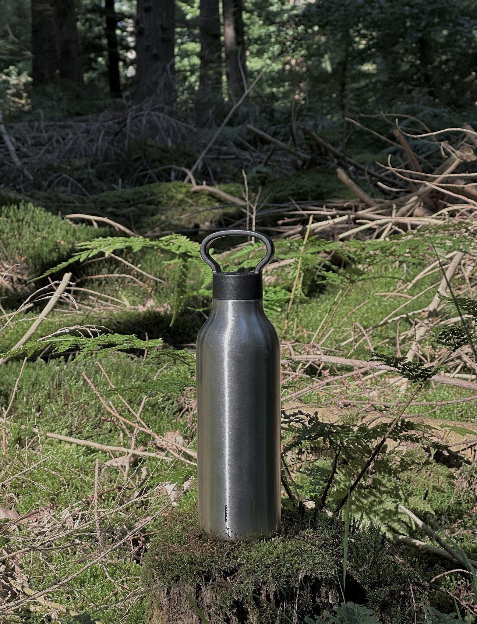 Stelton Tabi gourde isotherme 550 ml inox