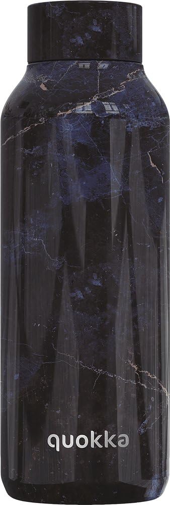Quokka Solid bouteille isotherme 510 ml Black Marble inox