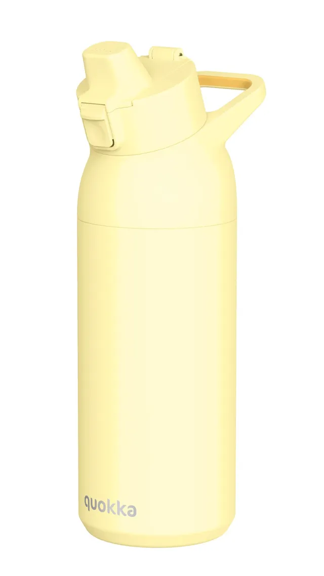 Quokka Tide Pastel Yellow 700 ml gourde isotherme inox