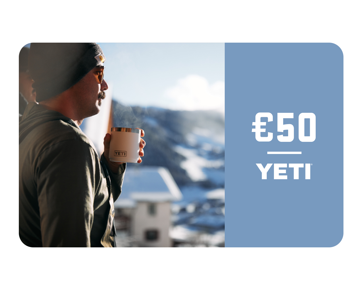 YETI Carte cadeau 50 € envoyée par email