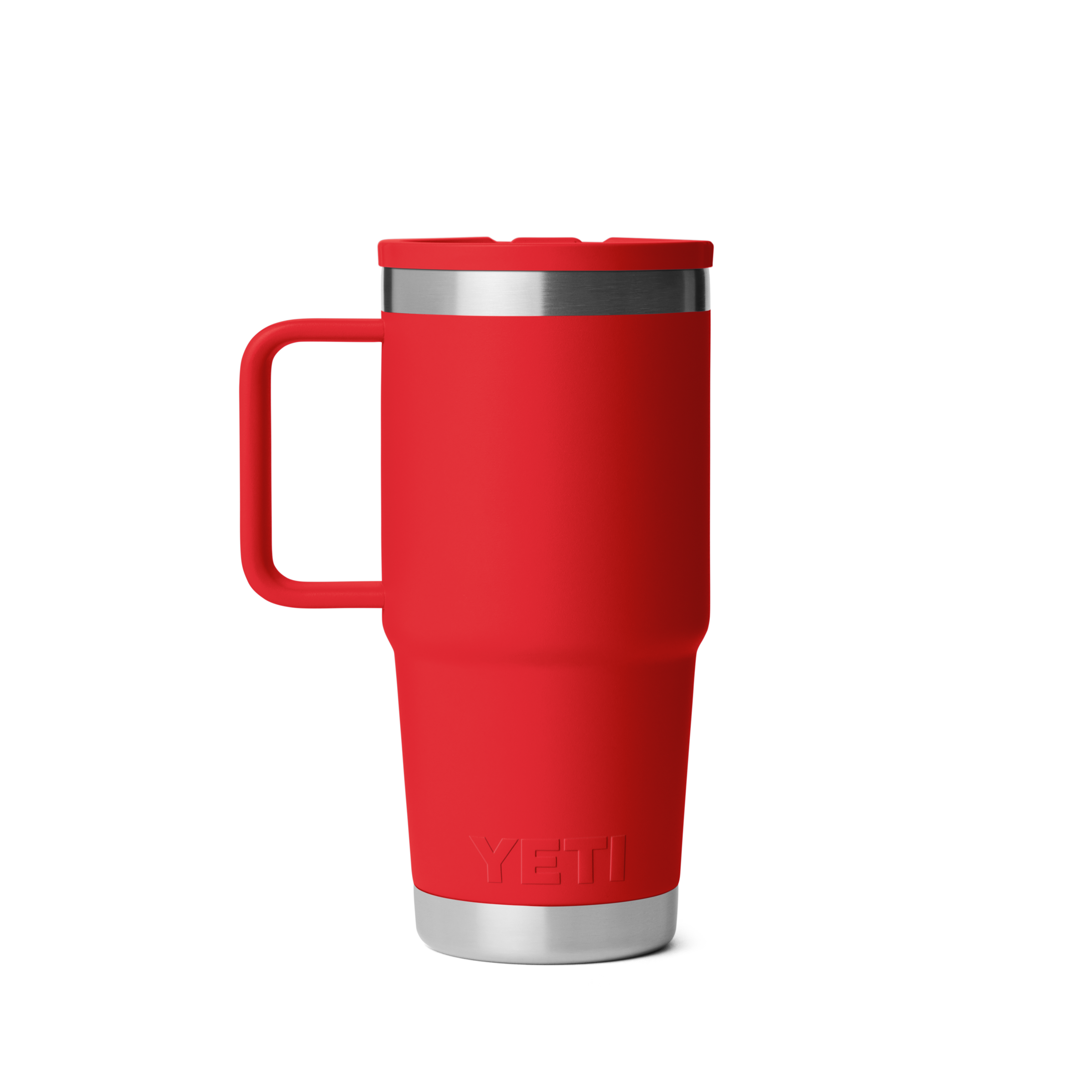 YETI Rambler 20 oz Travel Straw Mug isotherme Rescue Red 591 ml
