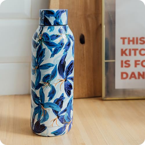 Quokka Solid Blue Hibiscus 510 ml gourde isotherme inox