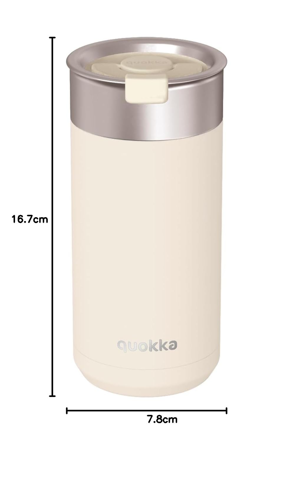 Quokka Boost Nude gobelet isotherme 400 ml