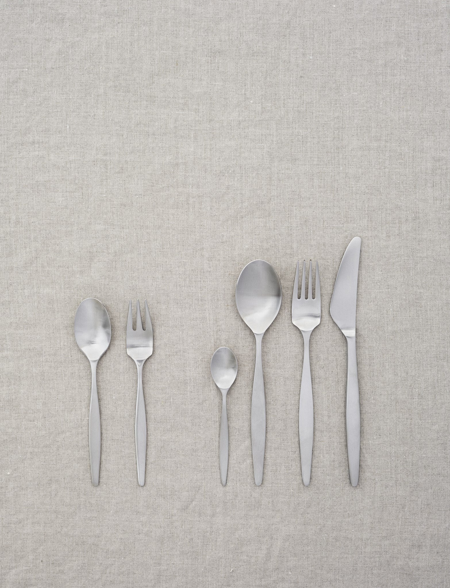 Stelton Aztec cuillère à thé inox manche fin