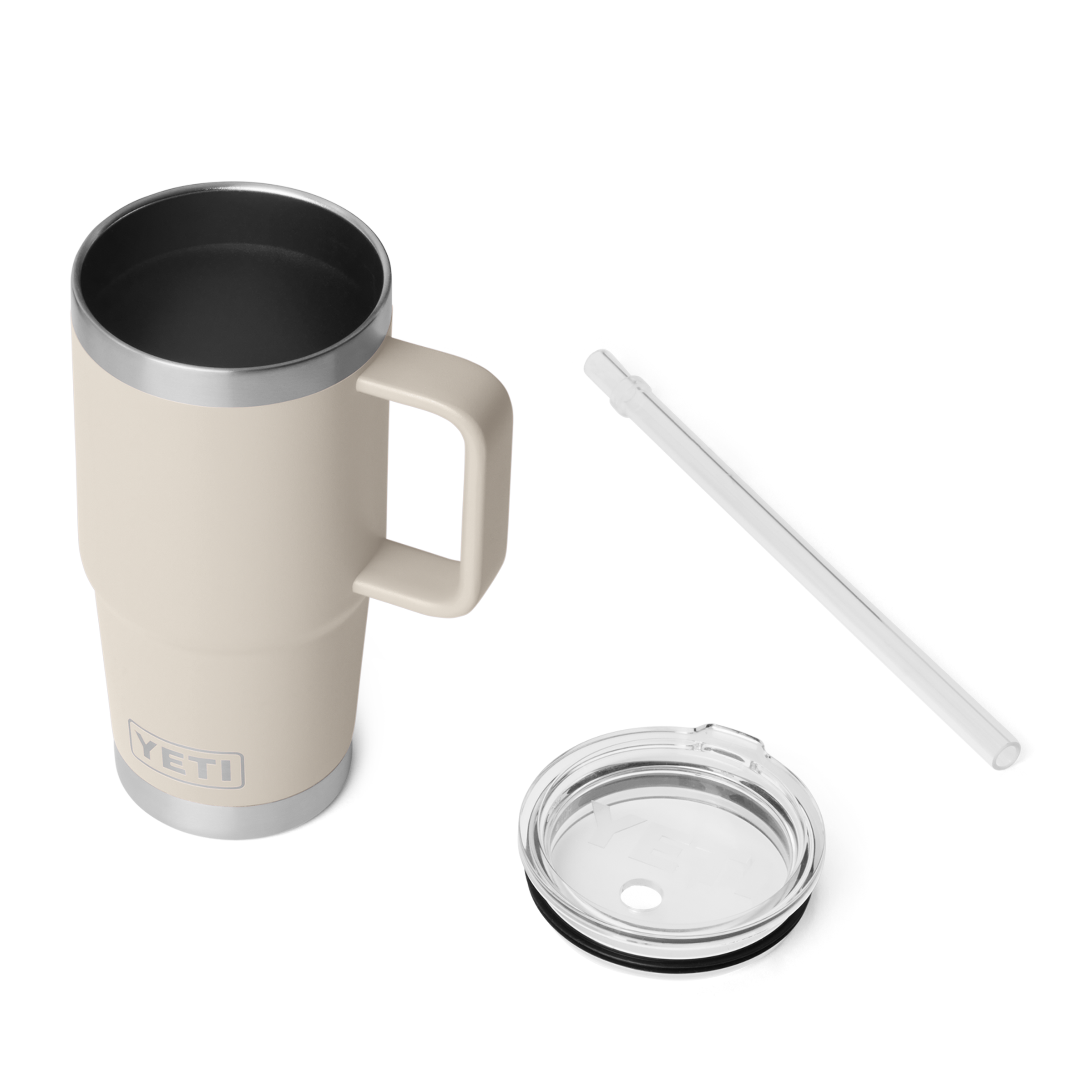 YETI Rambler 25 oz 739 ml Straw Mug 2.0 Cape Taupe
