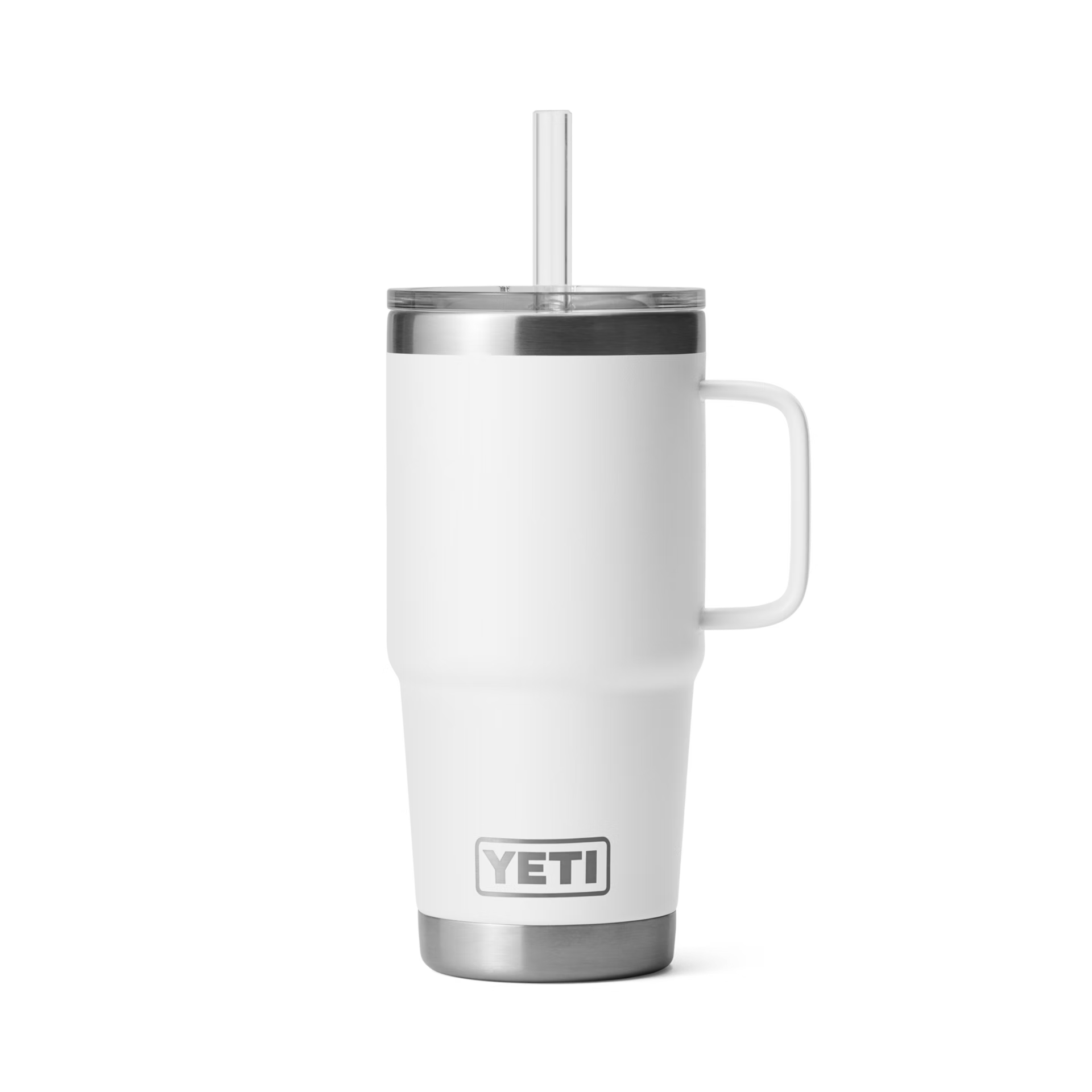 YETI Rambler 25 oz Straw Mug isotherme 739 ml blanc