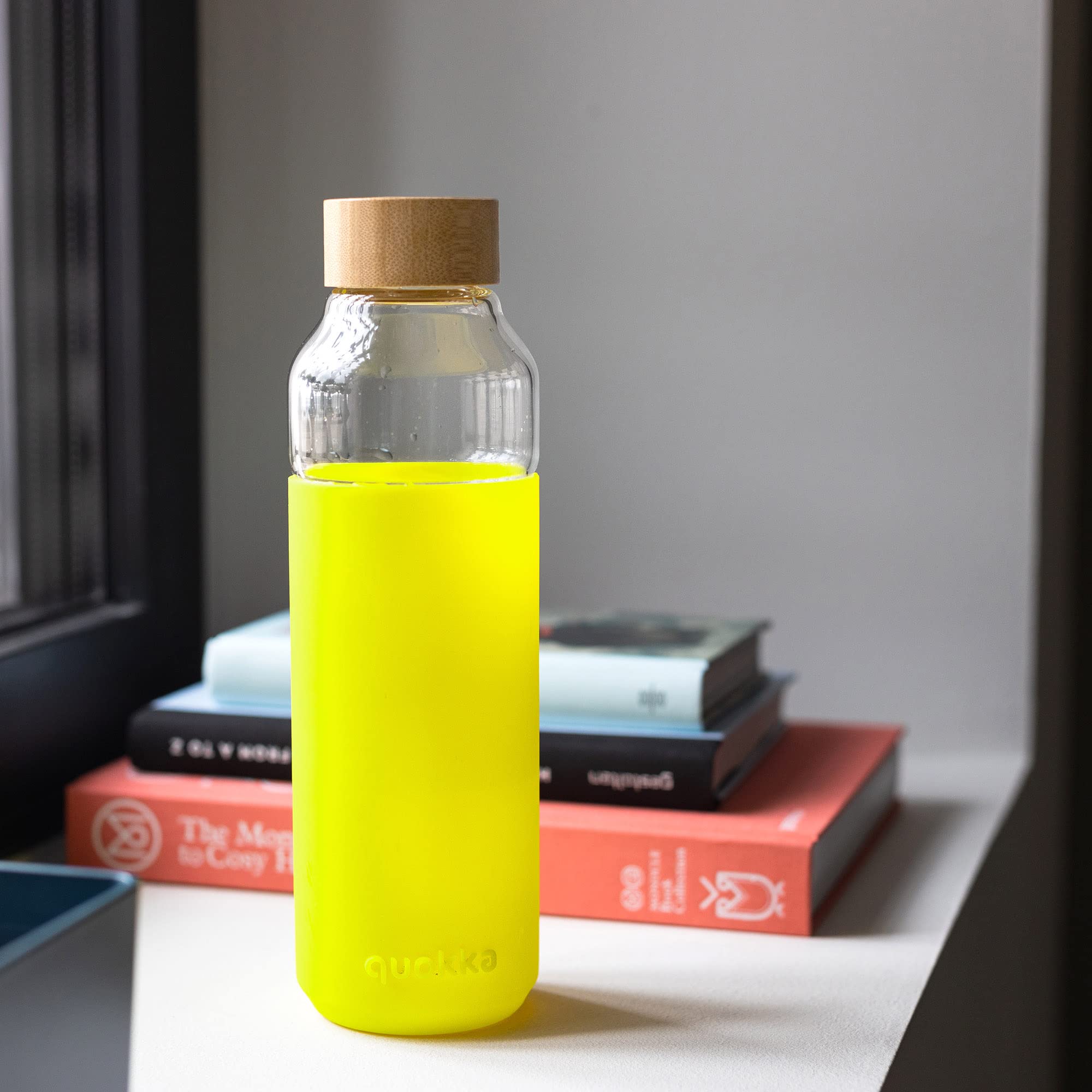 Quokka Flow bouteille verre 660 ml verte