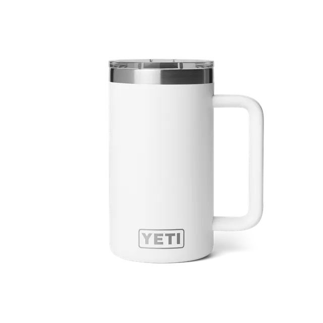 YETI Rambler 24 oz (710 ml) mug isotherme blanc