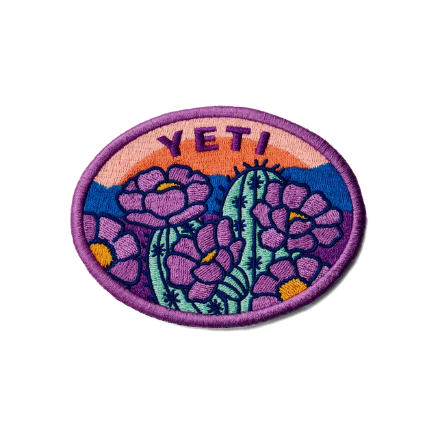 YETI Full Bloom Patch écusson violet scratch