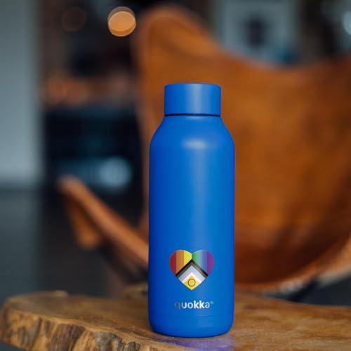 Quokka Solid Ultramarine Pride bouteille isotherme 510 ml