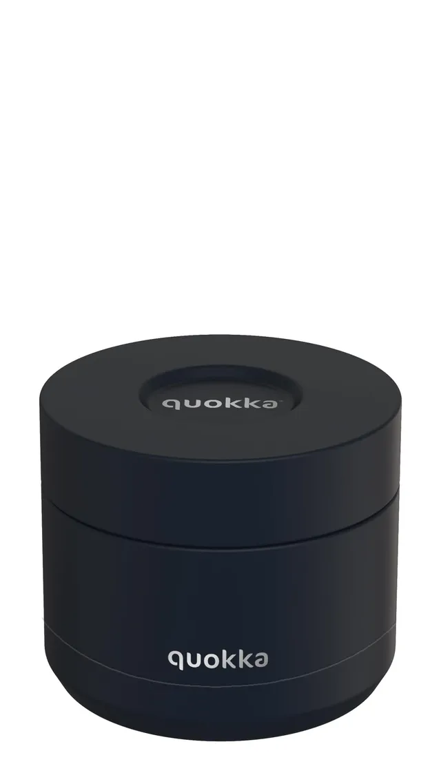 Quokka Whim Récipient alimentaire isotherme 360 ml Noir