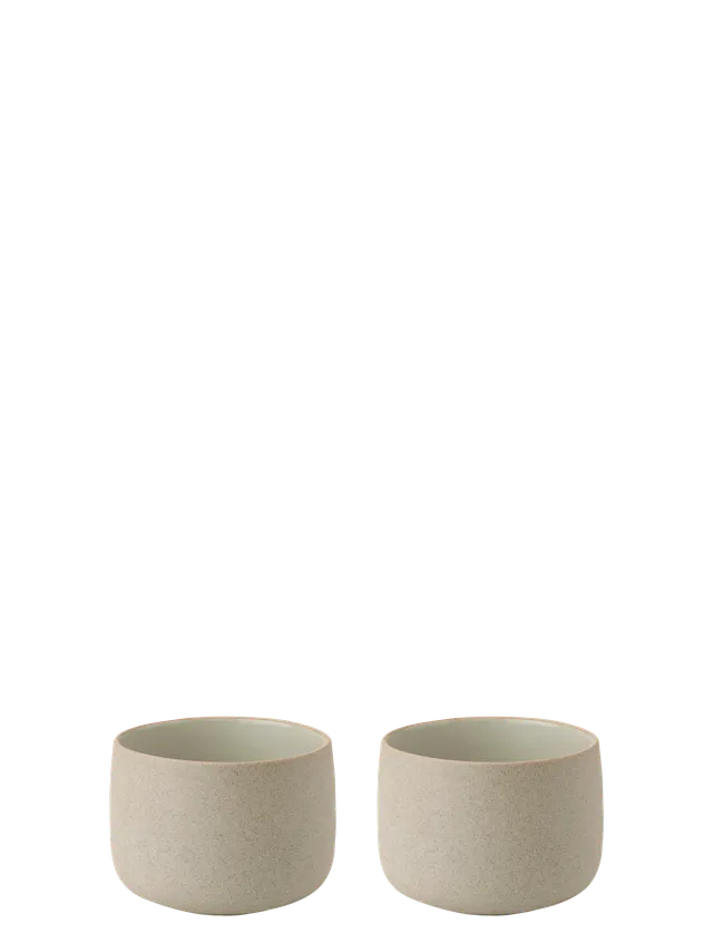 Stelton Emma tasse grès 0,15 L lot de 2 bleue