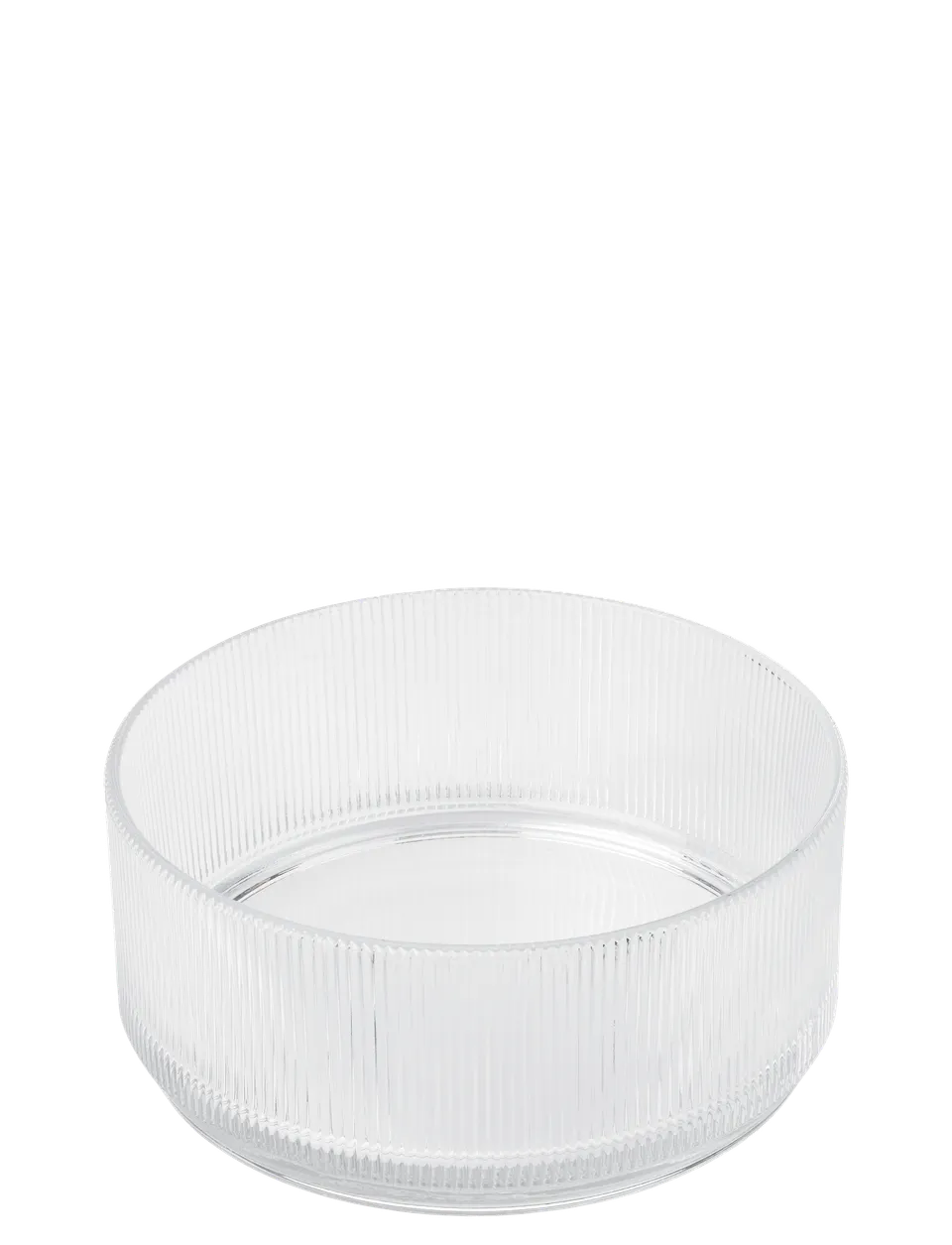Stelton Pilastro saladier verre côtelé Ø 21 cm