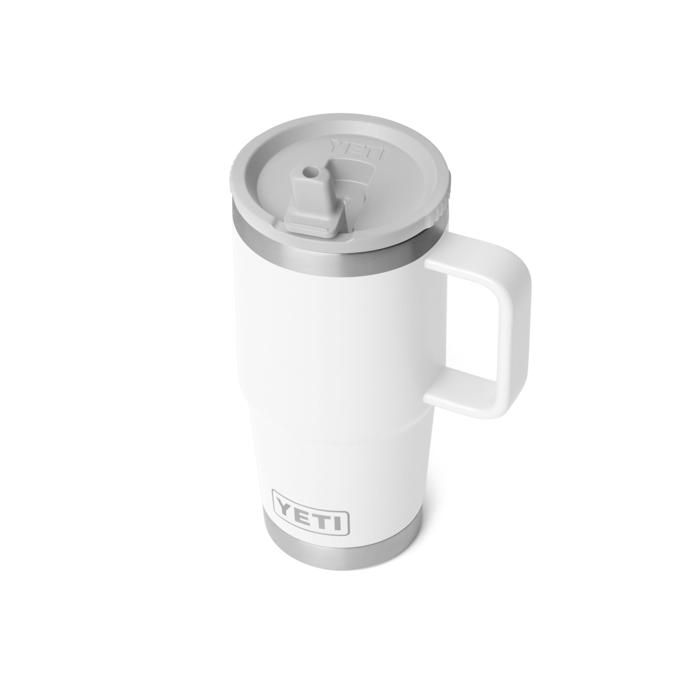 YETI Rambler Travel Straw Mug 20 oz Mug Isotherme Blanc 591 ml