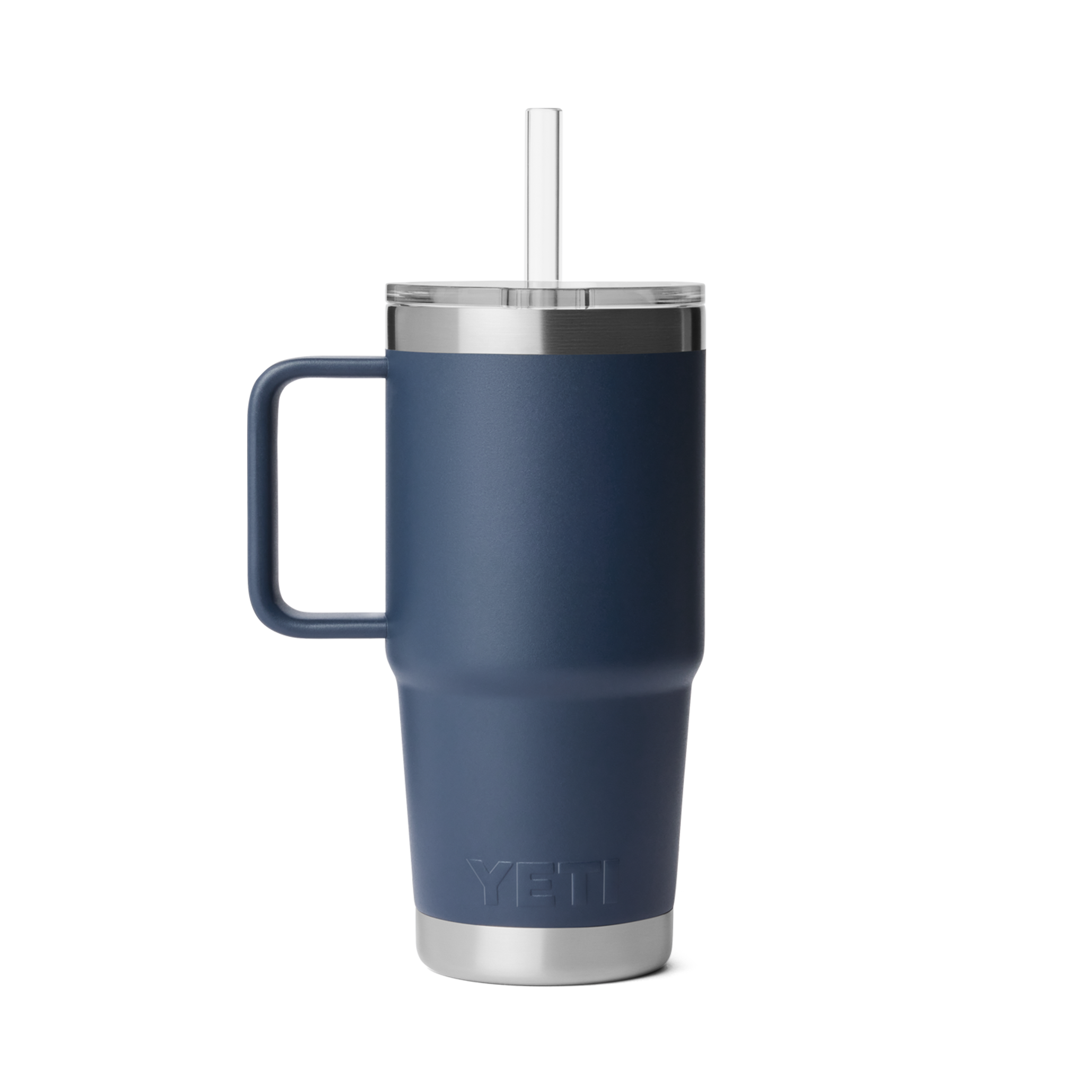 YETI Rambler 25 oz mug paille isotherme 739 ml Navy