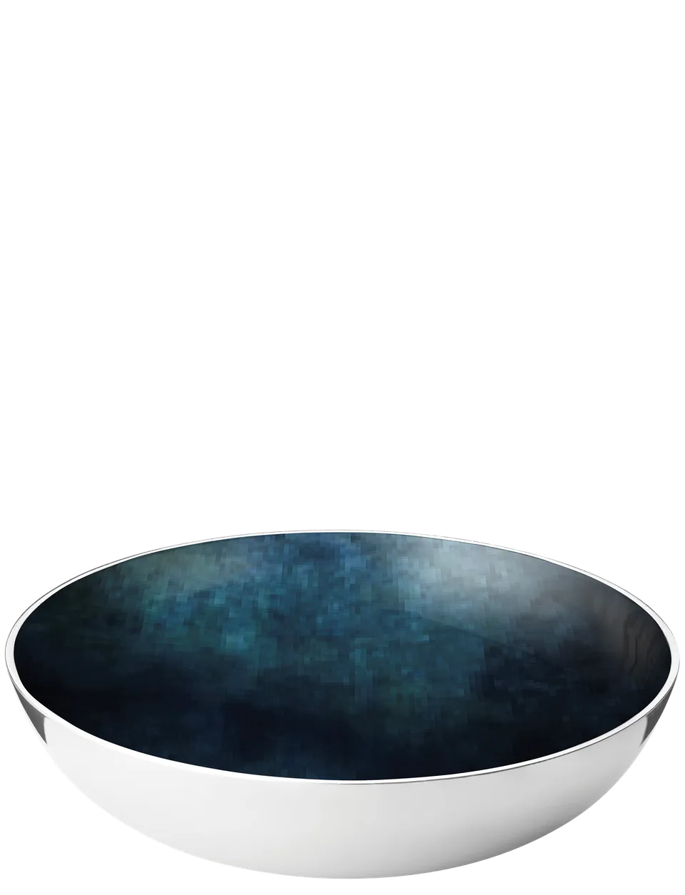 Stelton Stockholm bol déco alu 40 cm Horizon bleu
