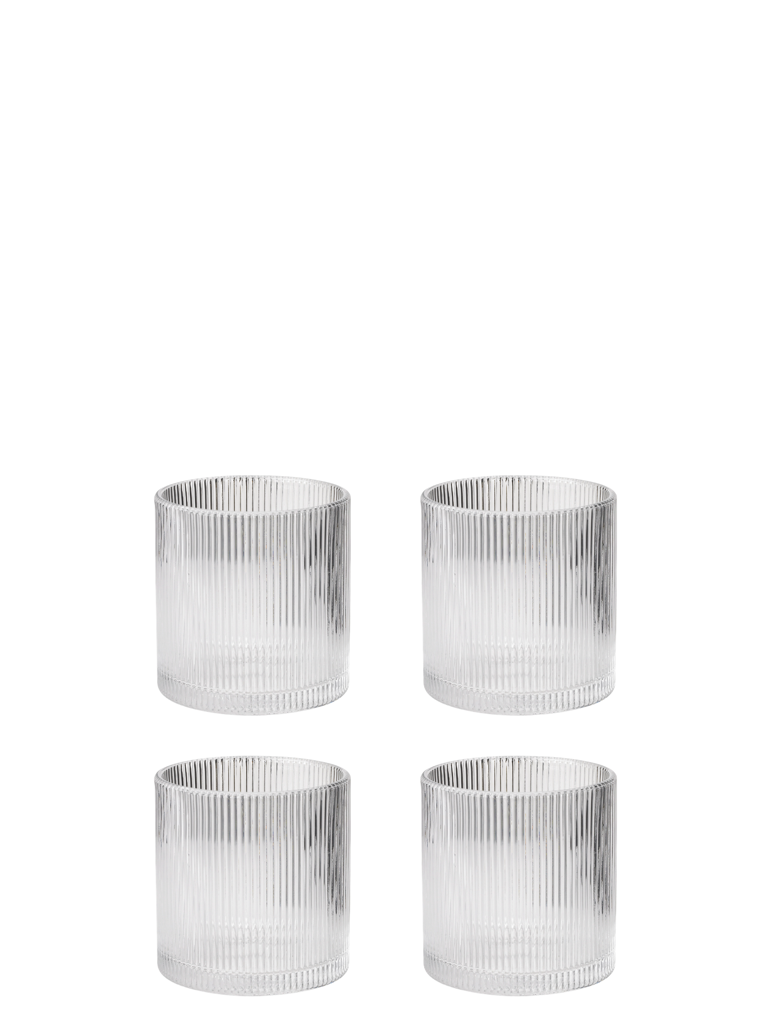 Stelton Pilastro verre whisky 35 cl lot de 4