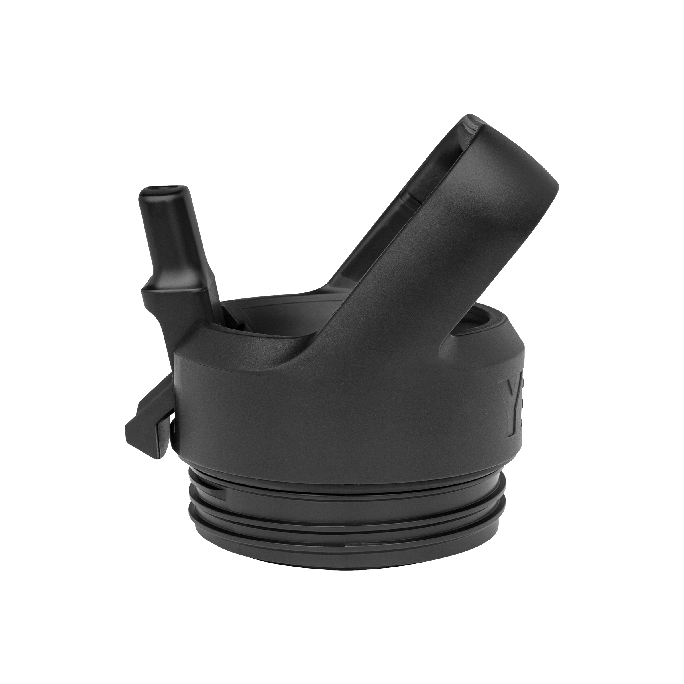 YETI Rambler Bottle Straw Cap bouchon paille Noir