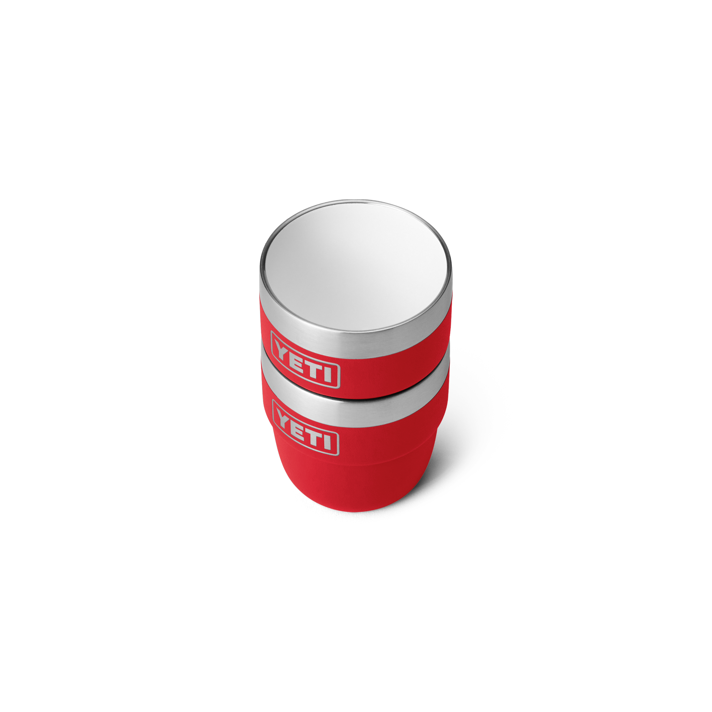 YETI Rambler 4 oz tasses espresso rouge lot de 2