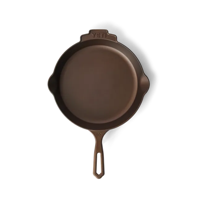 YETI 10 poêle fonte Skillet Cast Iron pré-culottée duo