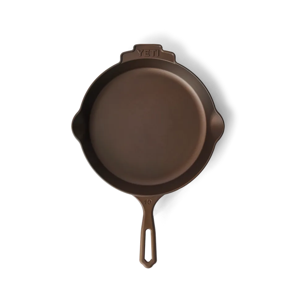 YETI 10 poêle fonte Skillet Cast Iron pré-culottée duo