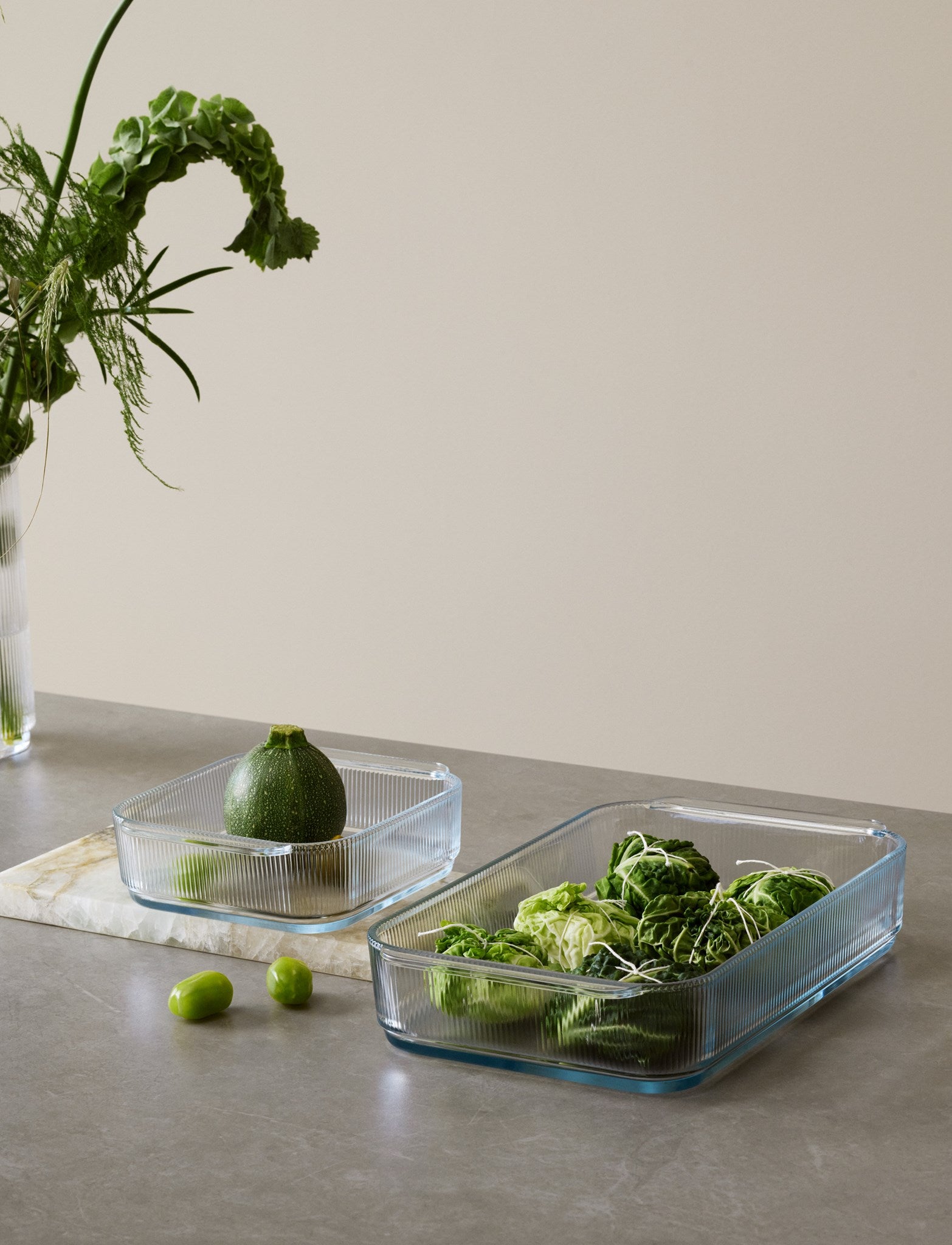 Stelton Pilastro plat à four L 19,7 cm grès