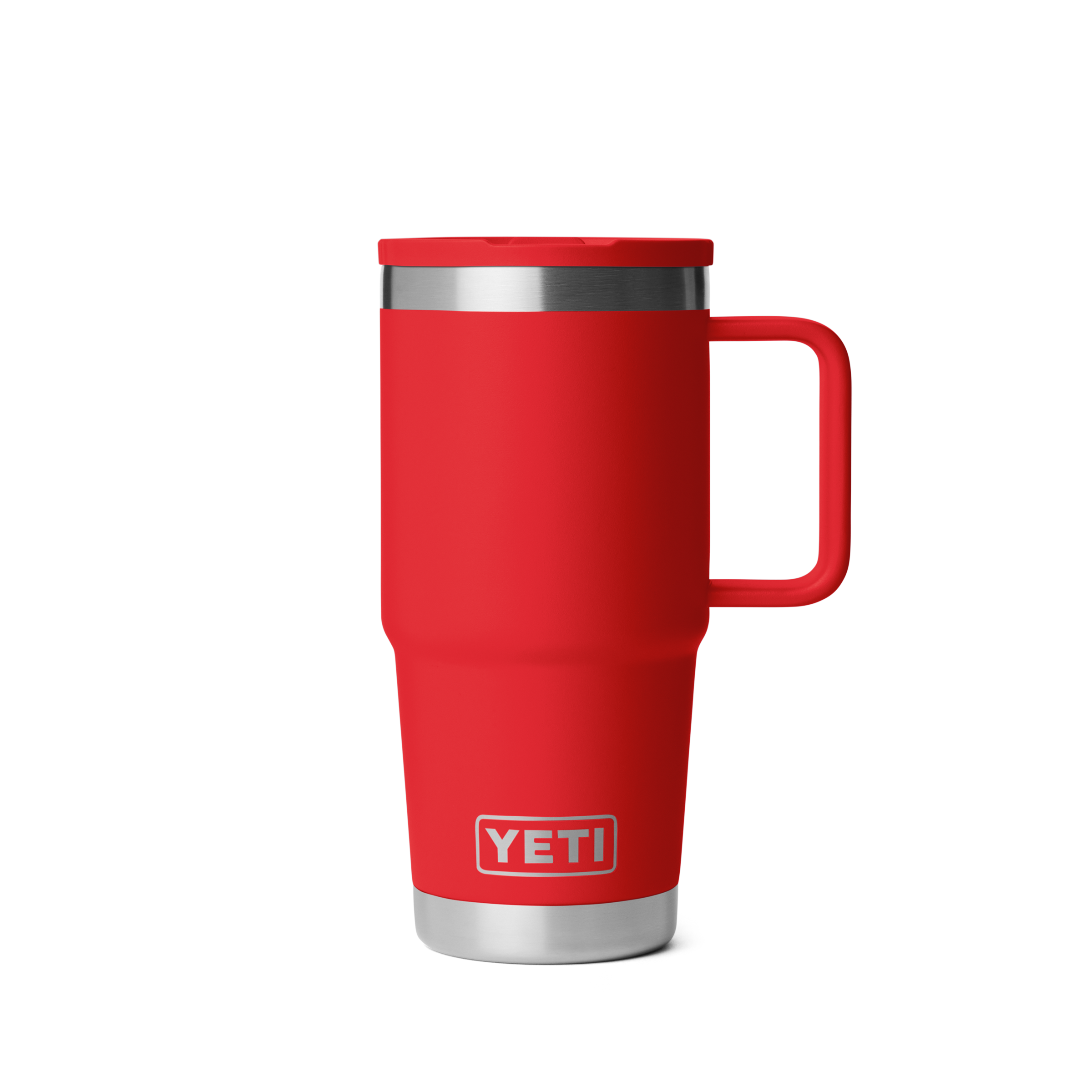 YETI Rambler 20 oz Travel Straw Mug isotherme Rescue Red 591 ml