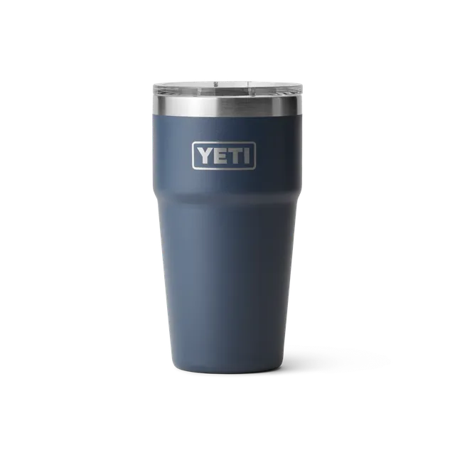 YETI Rambler 20 oz (591 ml) tasse empilable navy isotherme