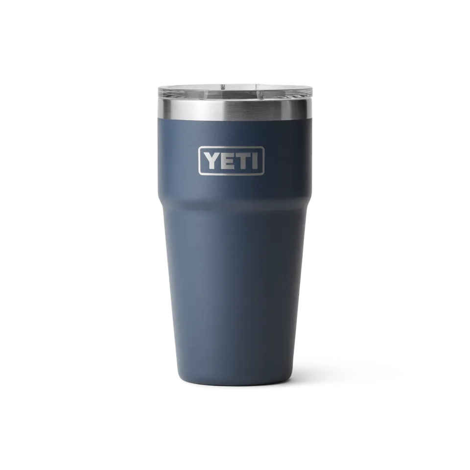 YETI Rambler 20 oz (591 ml) tasse empilable navy isotherme