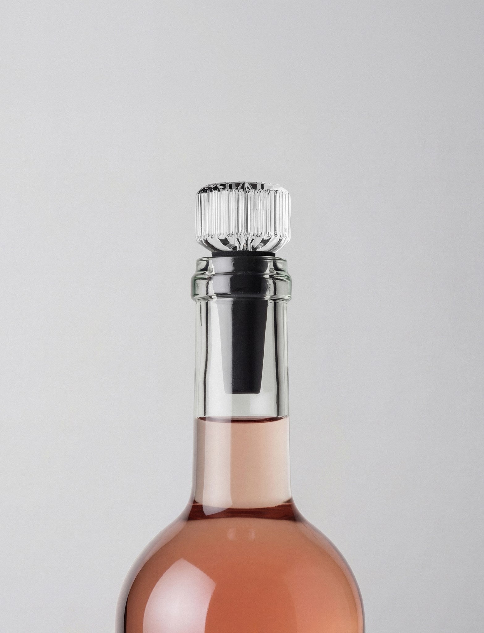Stelton Pilastro bouchon à vin verre silicone