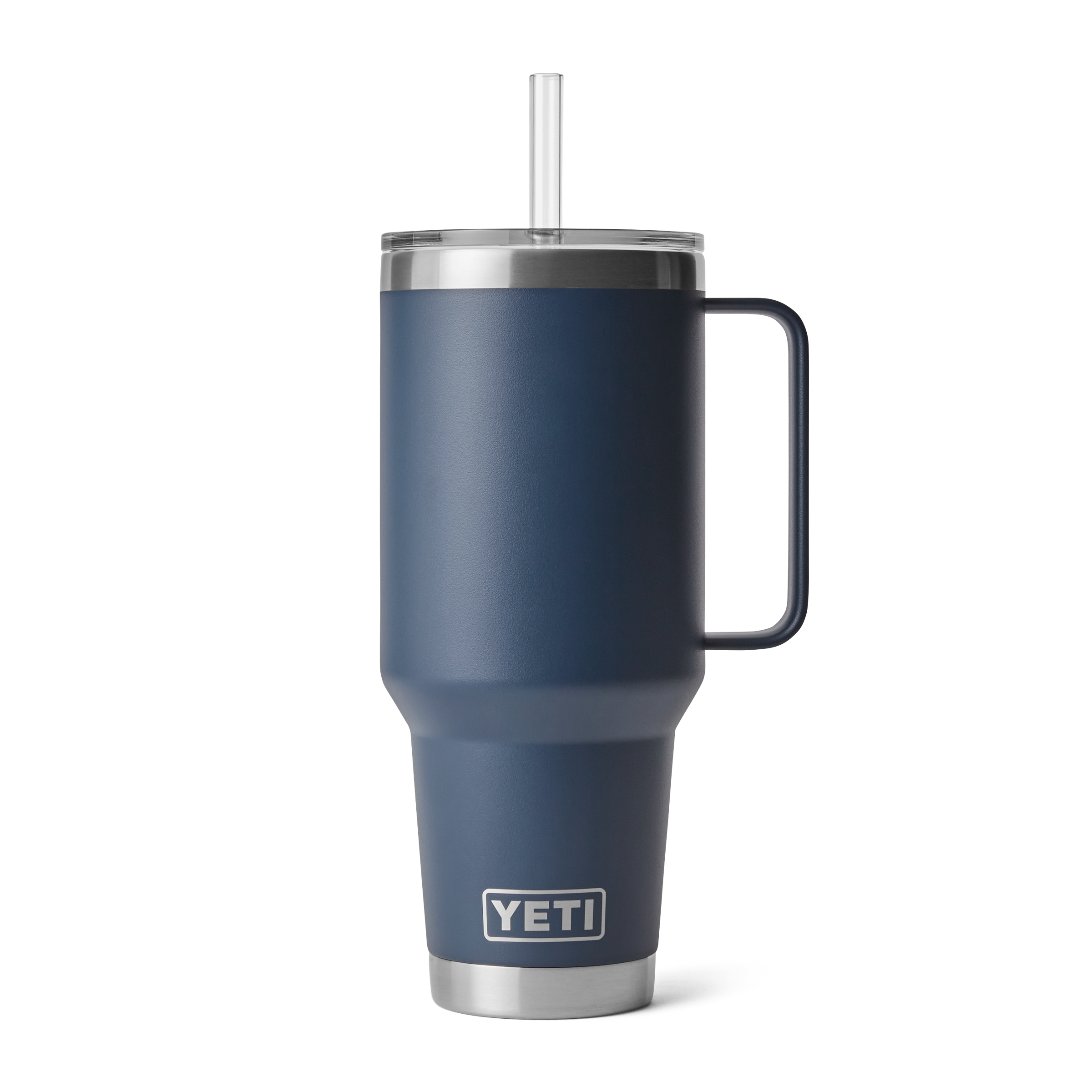 YETI Rambler 42 oz mug isotherme paille Navy 1,2 L
