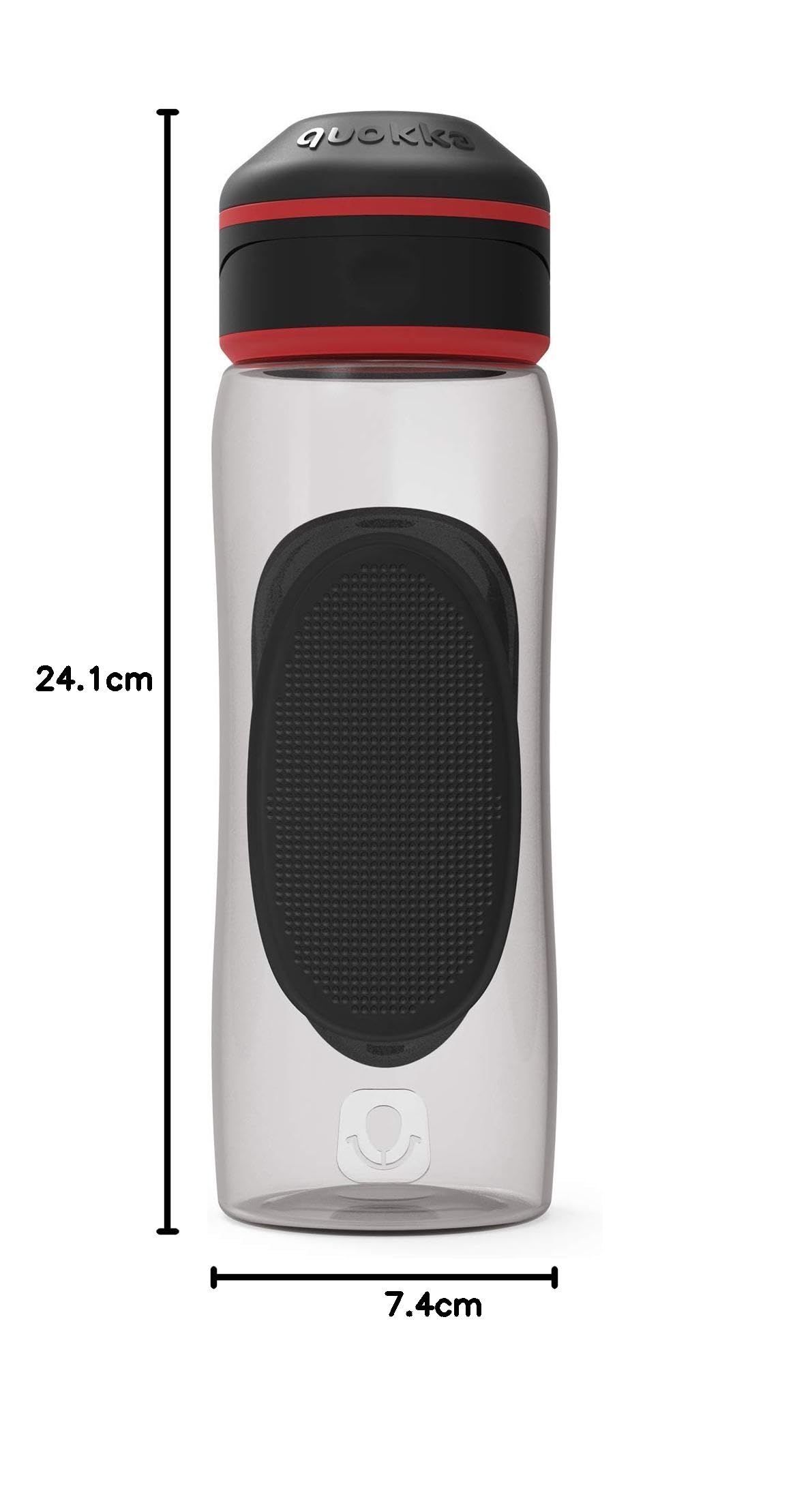 Quokka Splash bouteille sport Carbone 730 ml bouton
