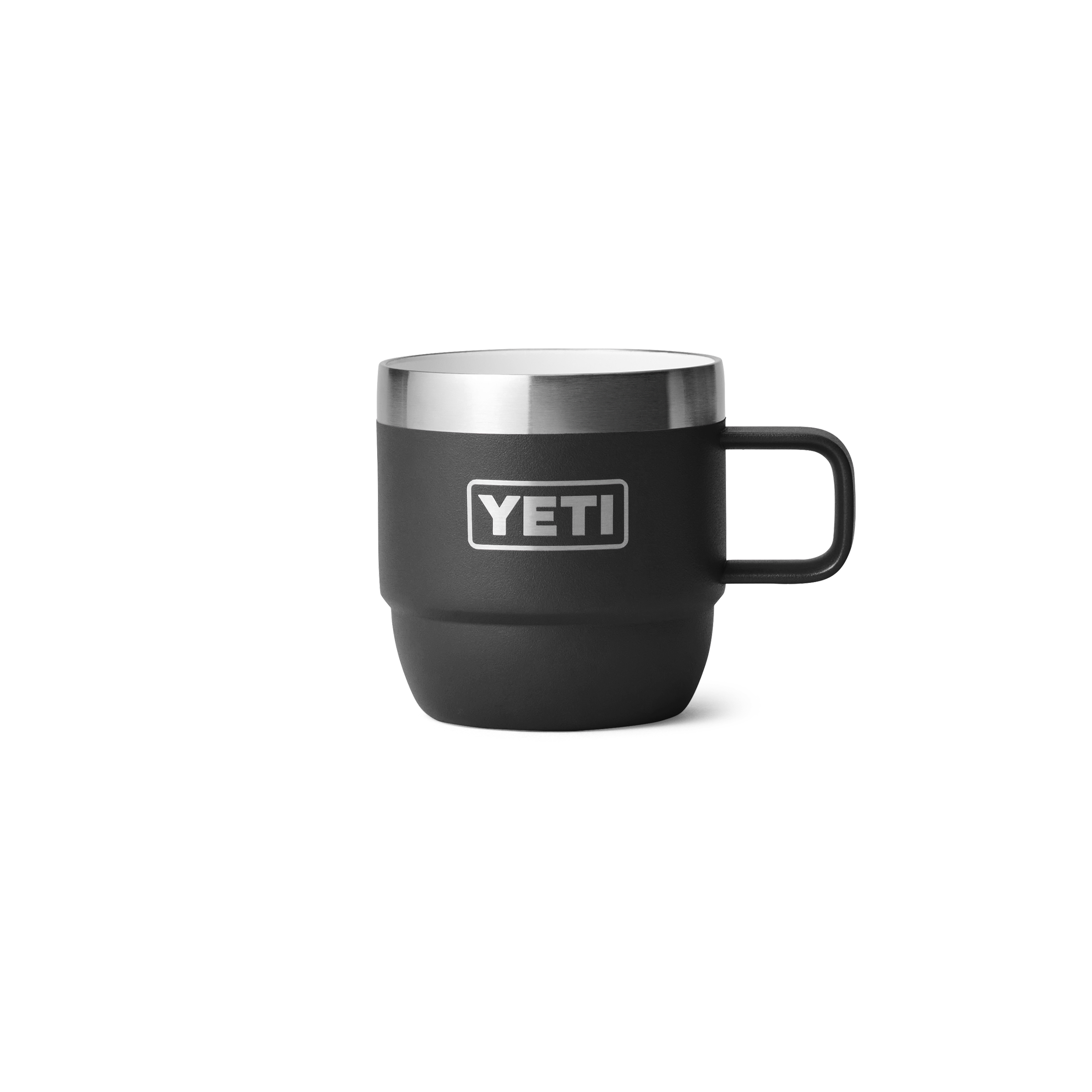 YETI Rambler 6 oz (177 ml) mug noir lot de 2 empilable