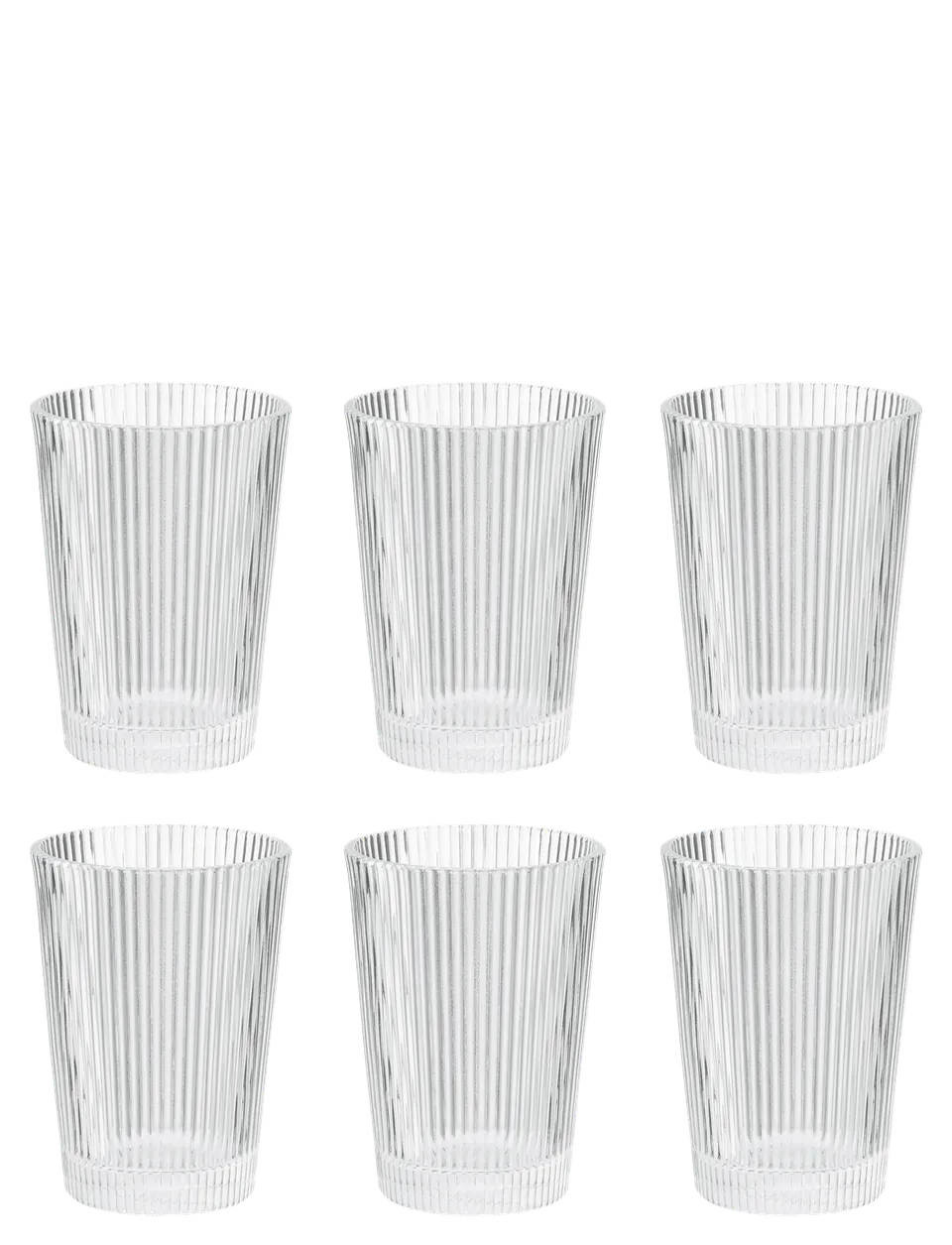 Stelton Pilastro verres 240 ml lot 6 empilables