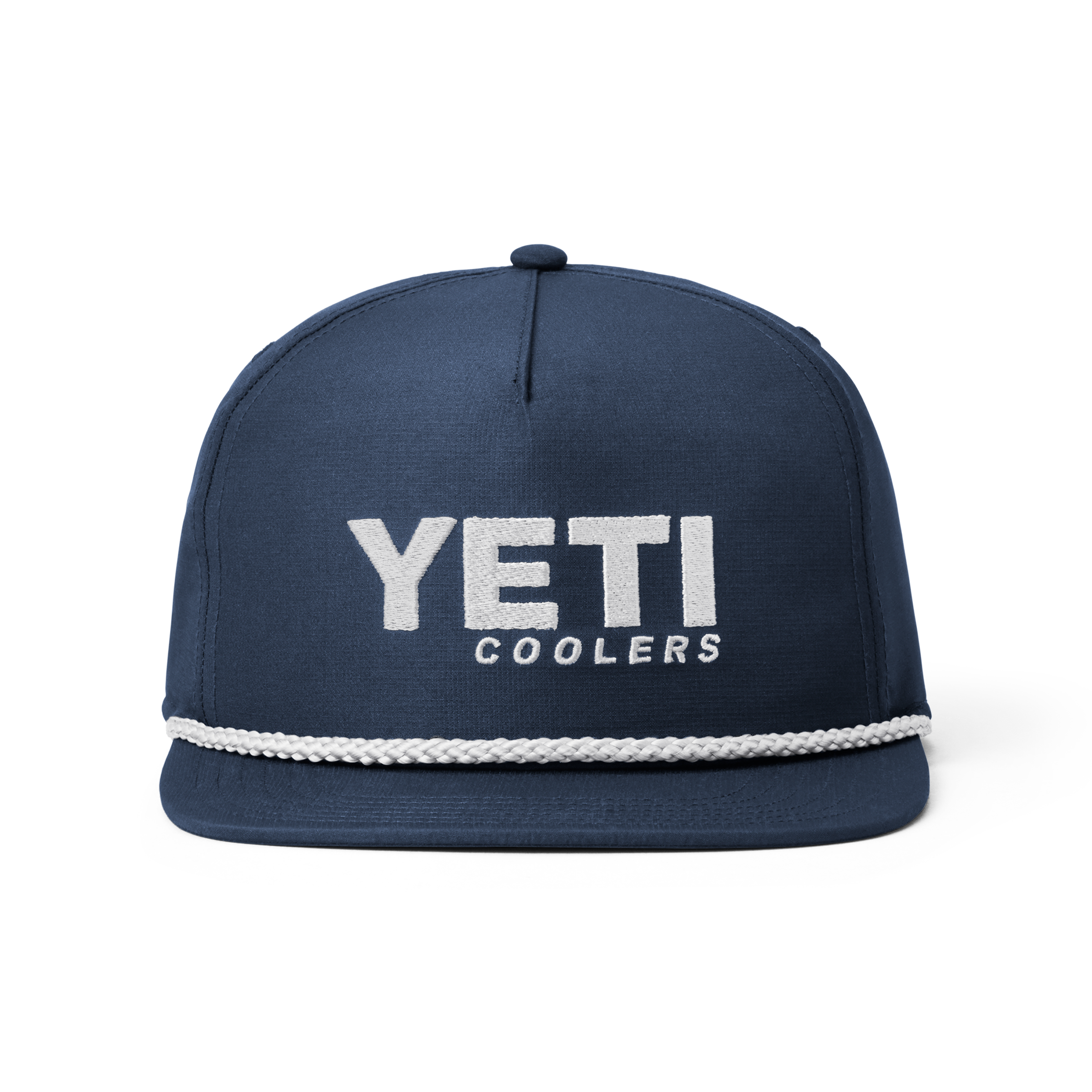 YETI Coolers Flat Brim Rope casquette navy