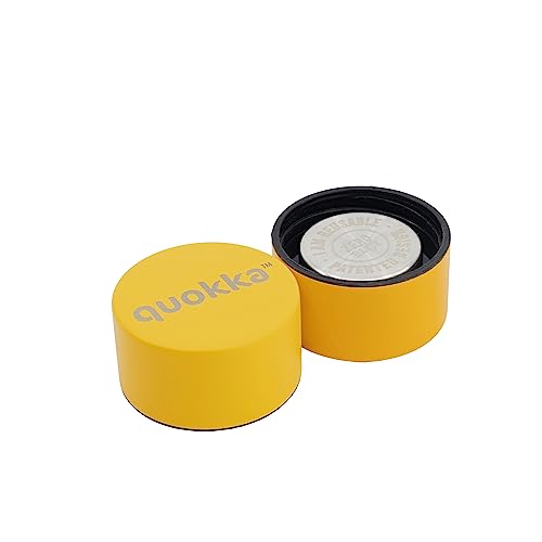 Quokka Solid Jaune bouteille isotherme 630 ml