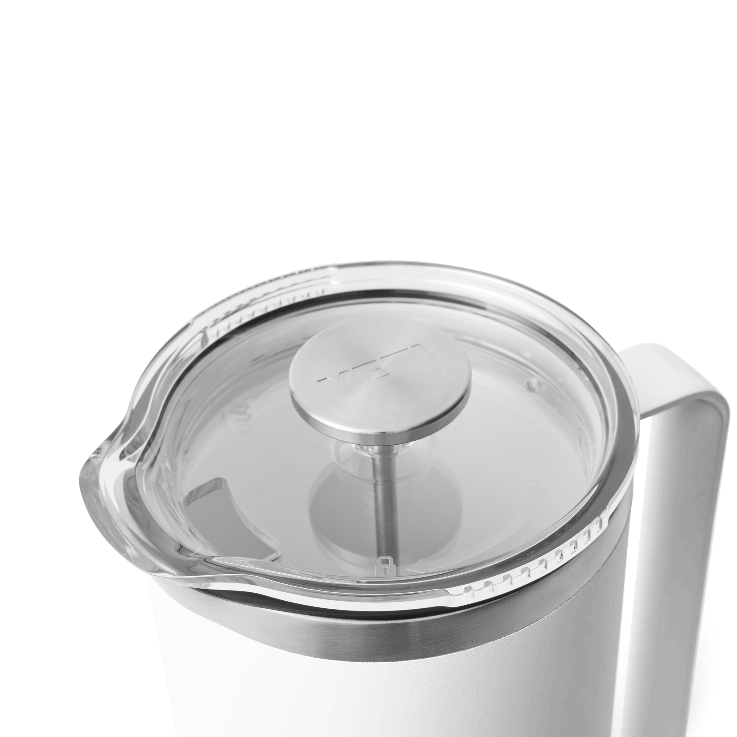 YETI Rambler 64 oz cafetière piston Blanc 1,9 l